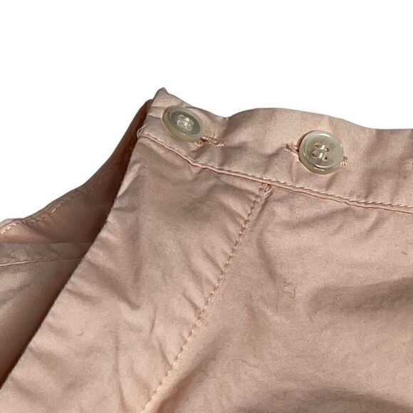 J. Crew NWOT pink long sleeve funnel neck cotton blouse size 12T - Picture 10 of 13